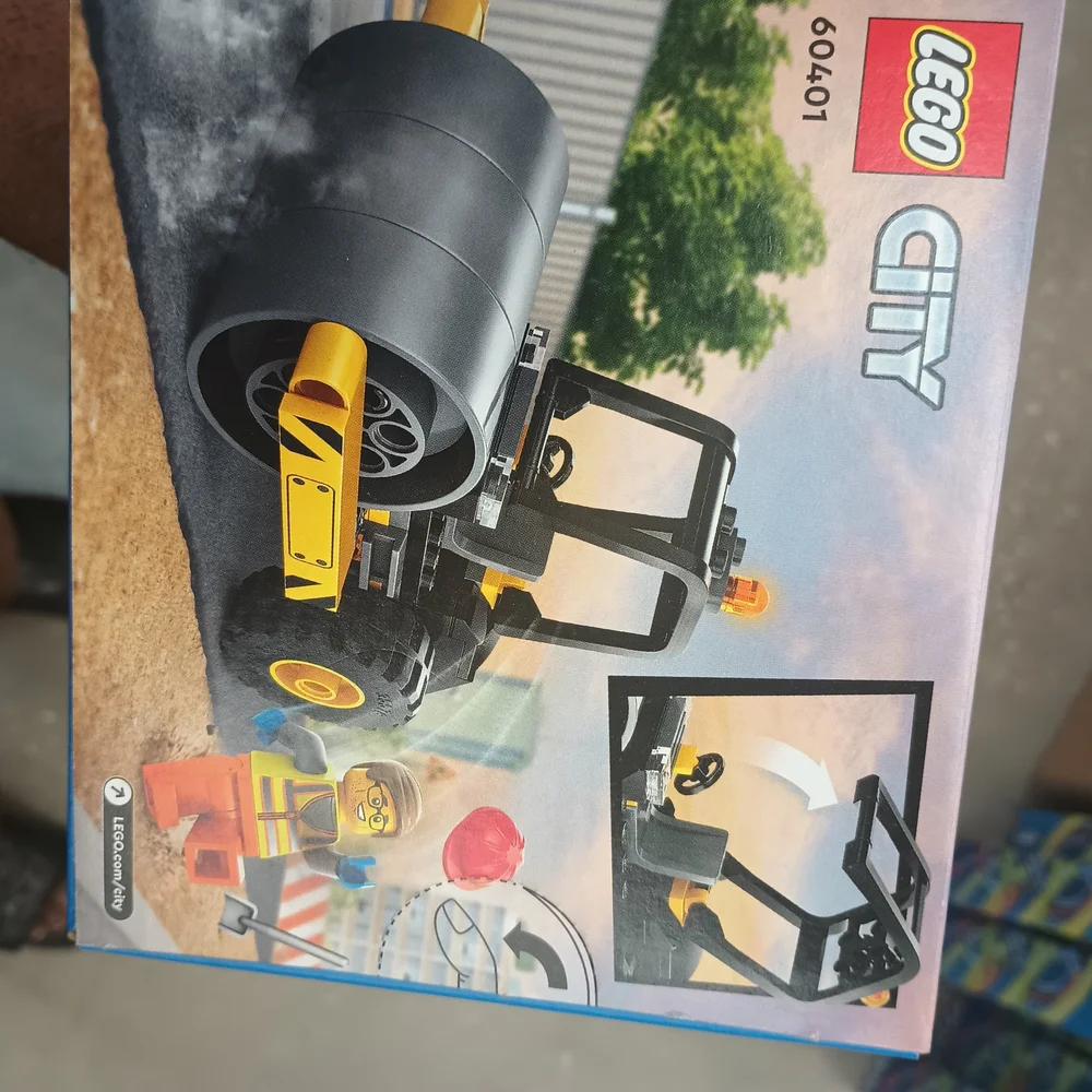 LEGO City Construction Steamroller Set - Yellow and Black
